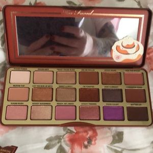 NWOT TOO FACED “Cinnamon Swirl shadows & Bun gloss